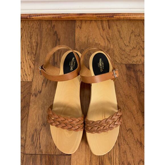 B52 Swedish Hasbeens Tanja Debutant Sandals Womens EU 41 US 11 Scandi Boho Chic - Picture 3 of 11